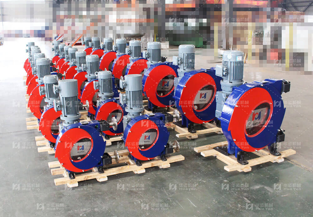 Hose pump purchased by a metal group in Sichuan