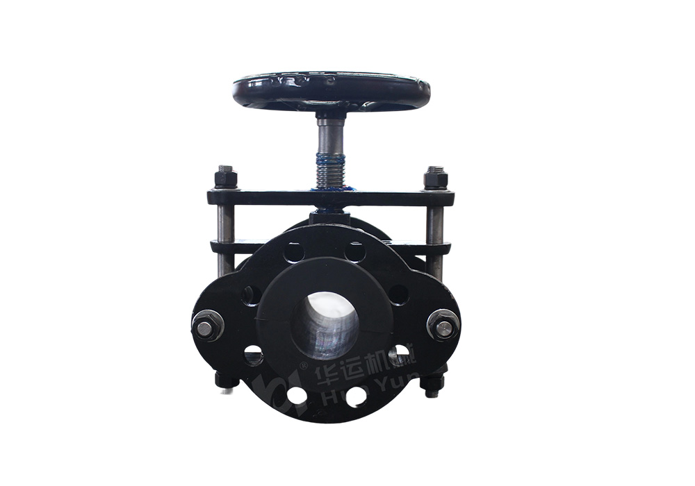 J type pinch valve Manual type