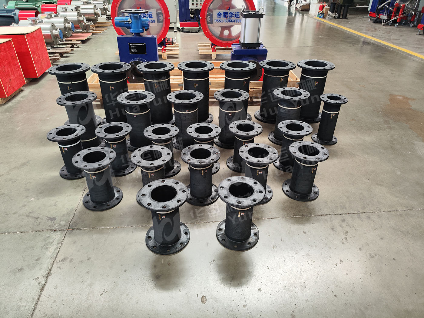 A Batch of Hose Valve Cores from Hefei Huayun Machinery Successfully Shipped, Empowering the Fluid Control Industry with Core Components