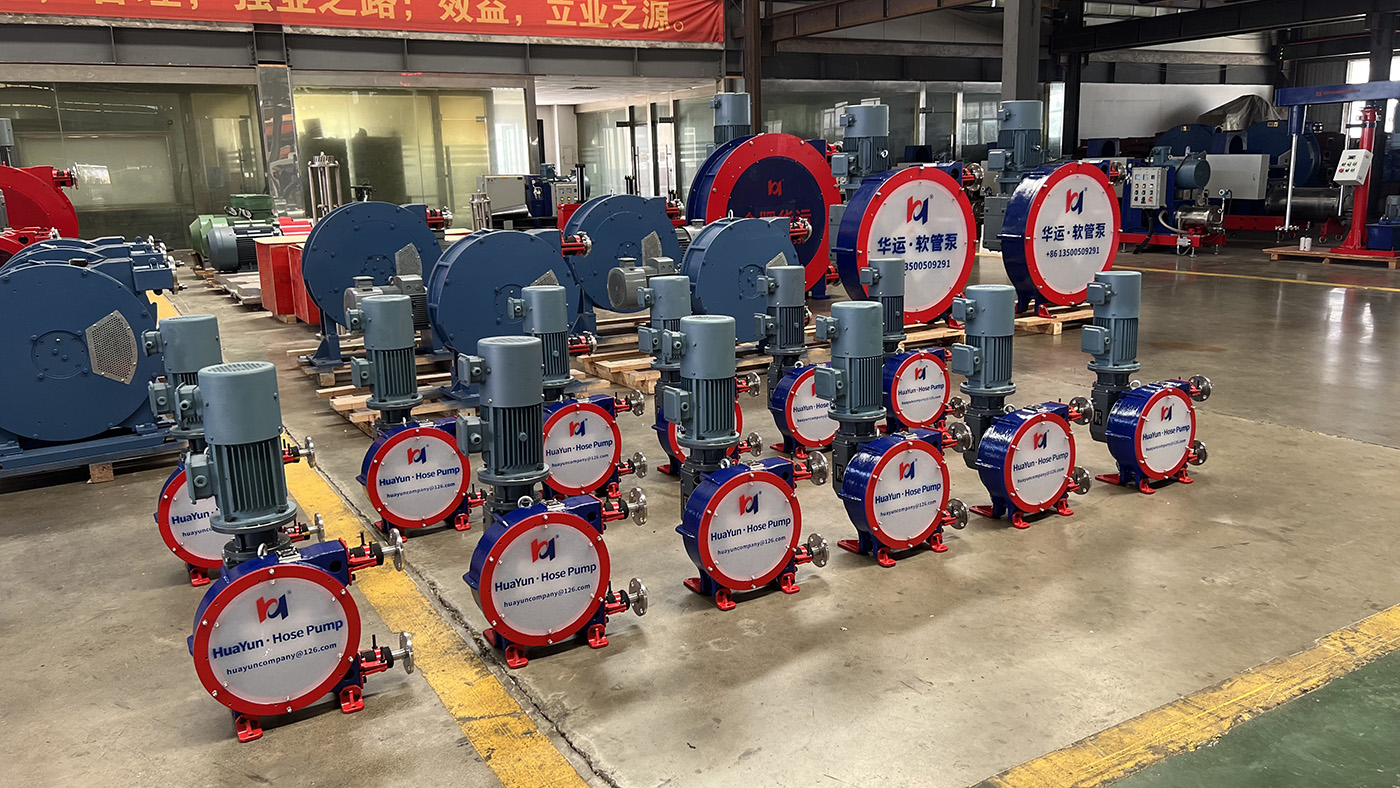 Huayun Machinery’s Hose Pumps Depart for Europe, Empowering Wastewater Treatment Upgrades
