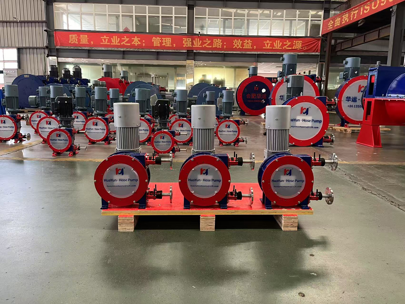 Huayun Machinery Hose Pumps Exported to Croatia, Boosting Local Wastewater Treatment Upgrades