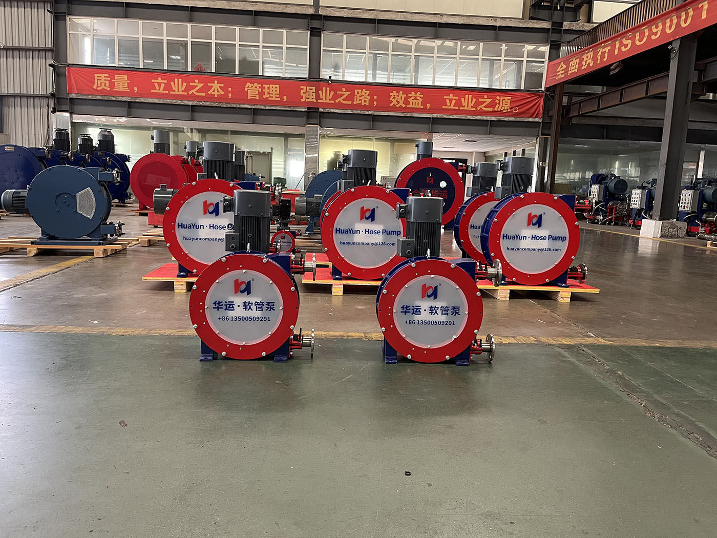 Huayun Machinery Ships Batch of Hose Pumps to Empower Efficient Mining Conveyance 