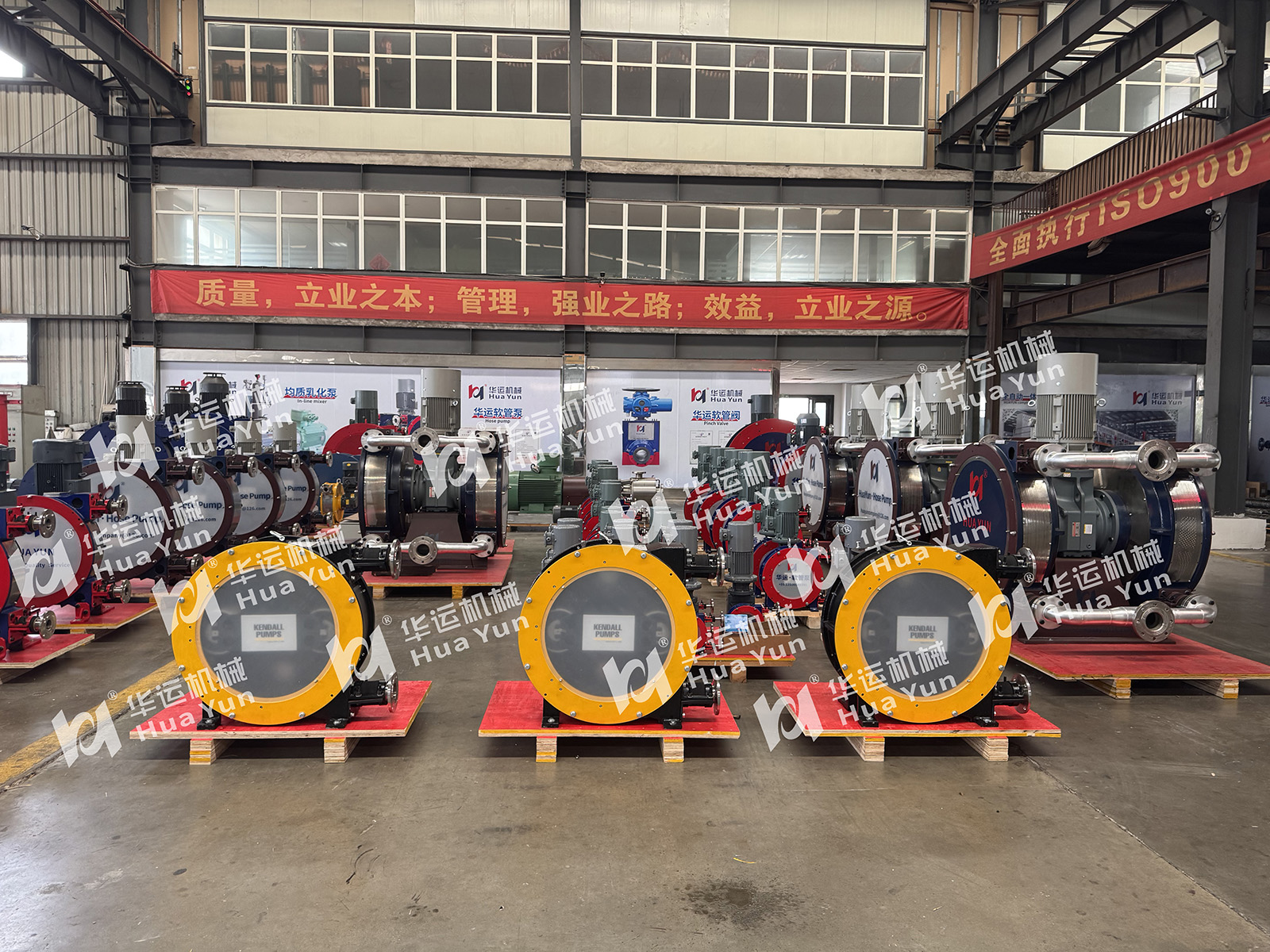 Hefei Huayun Hose Pumps Exported to Vietnam for Sewage Treatment