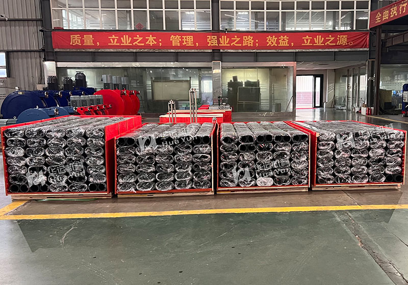 Huayun has completed the manufacture of 400pcs hoses for export to the United States and is waiting for delivery.